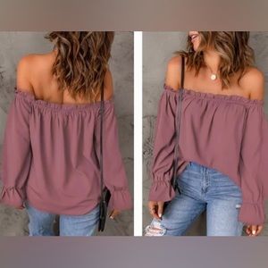 Off the shoulder top